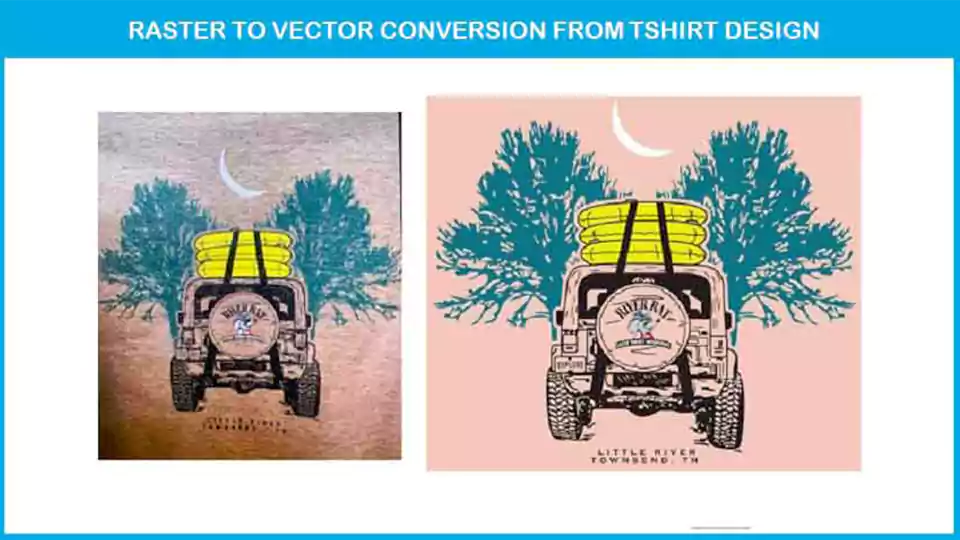 tshirt-design-vectorization